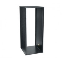 28 SPACE (49"), 22" DEEP BLACK MELAMINE RACK