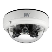 Digital Watchdog DWC-VS753WT Star-Light Flex 8MP user-configurable multi-sensor vandal dome camera