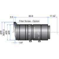 1/2-inch Format 3 CCD Megapixel Lens
