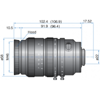 8.0-48.0mm F1.0-Close Manual Zoom Lens