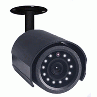 Weldex WDB5457DN 1/3" High Res. Color Day/Night DSP Bullet Camera- 40' Illumination